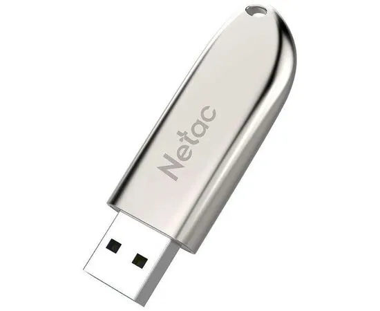USB Flash-накопитель 128Gb USB 3.0 (Netac, U352) retail version, серебристый (NT03U352N-128G-30PN), фото 3