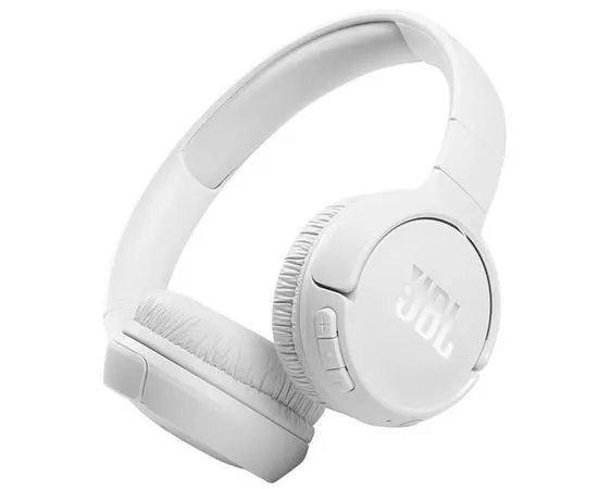 Bluetooth-гарнитура JBL T510BT White, белый (JBLT510BTWHT)