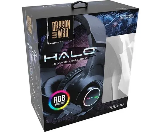 Наушники с микрофоном Qumo HALO GHS0018 (31233), фото 3