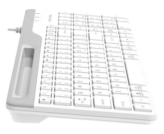 Клавиатура A4 Tech Fstyler FK25 USB Multimedia, белый (FK25 WHITE), фото 2