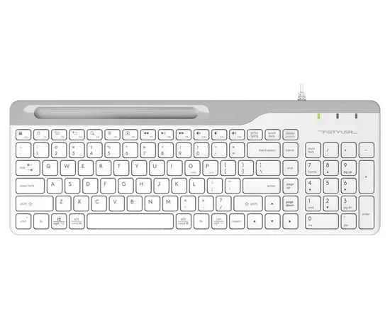 Клавиатура A4 Tech Fstyler FK25 USB Multimedia, белый (FK25 WHITE)
