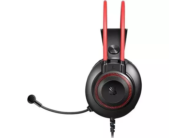 Наушники с микрофоном A4 Tech Bloody G200 черный/красный (G200 Black/Red), фото 3
