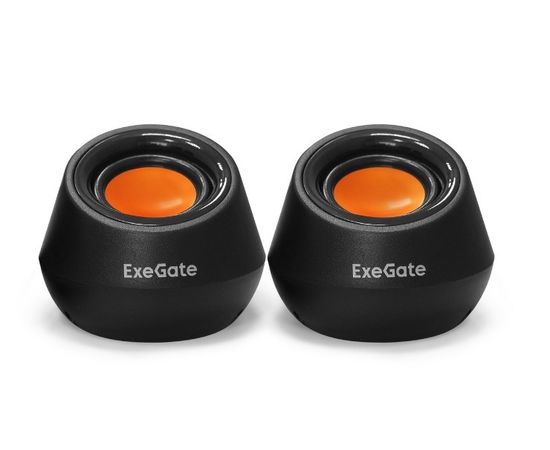 Акустика ExeGate Disco 130, черный/оранжевый (EX287060RUS)