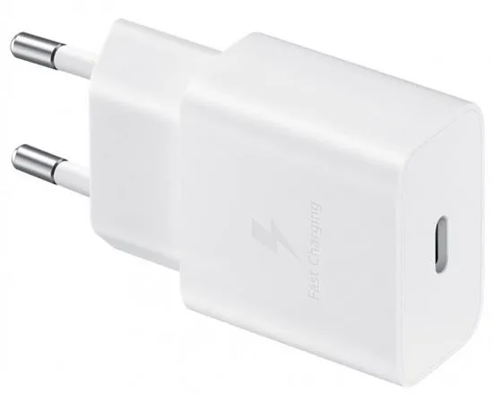 Зарядное устройство Samsung, USB C, PD2.0(15W), белый (EP-T1510NWEGRU)
