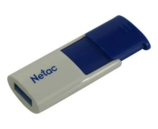 USB Flash-накопитель 64Gb USB 3.0 (Netac, U182), белый/синий (NT03U182N-064G-30BL)