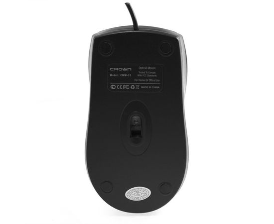 Мышь Crown CMM-31 USB, черный, фото 2