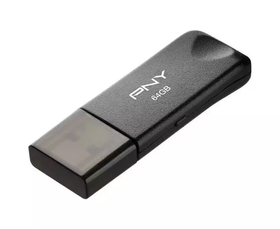 USB Flash-накопитель 64Gb (PNY, ATTCLA) черный (FD64GATTCKTRK-EF)