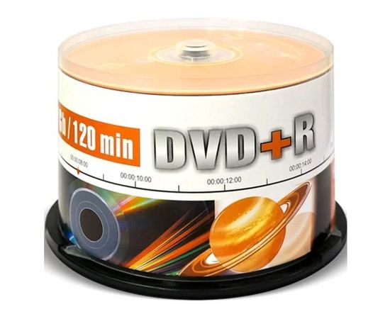 DVD+R 4.7Gb Mirex 16x Cake Box 50pcs, упаковка 50 шт., цена за 1 шт. (202516)