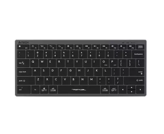 Клавиатура A4 Tech Fstyler FX51 slim Multimedia USB, серый