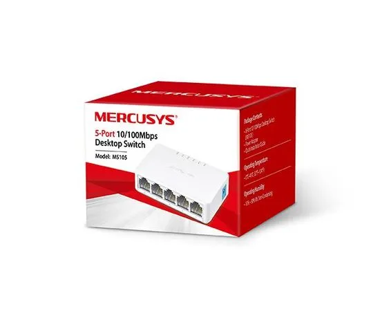 Коммутатор Mercusys MS105, фото 2