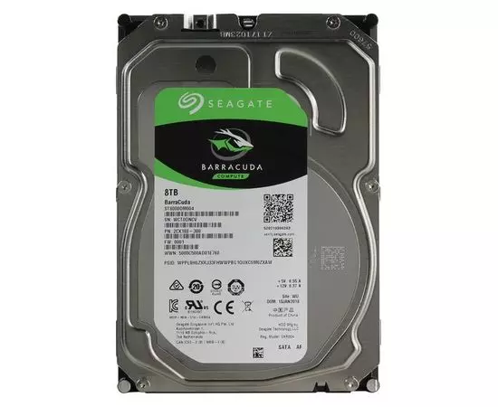 Жесткий диск Seagate 8Tb Barracuda (ST8000DM004)