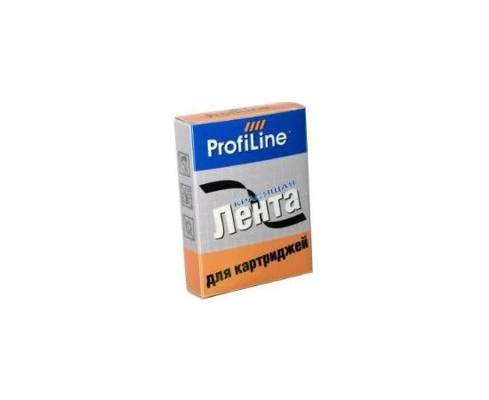 Лента на матричные принтеры 13мм*10м 2 ленты в упаковке, черная, прямая (Profiline) (ЛЕН13Х10Пуп)