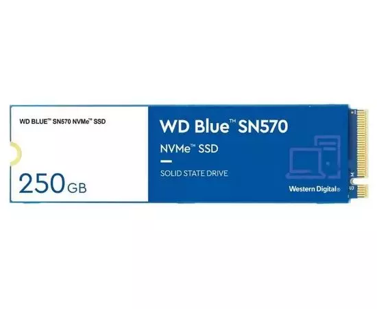 Накопитель SSD M.2 250Gb Western Digital Blue SN570 (WDS250G3B0C)