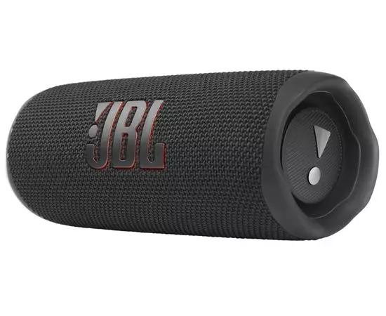 Портативная акустика JBL Flip 6 Black, черный (JBLFLIP6BLKEU)