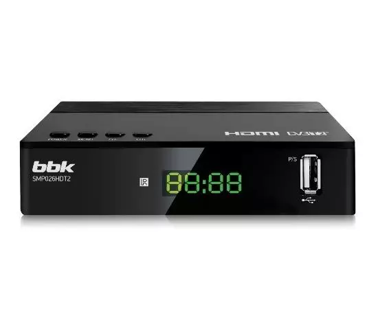 Цифровой приемник BBK SMP026HDT2 черный (SMP026HDT2 (B))