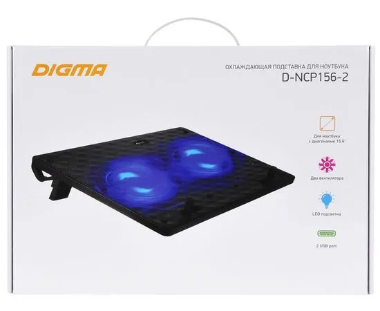 Подставка теплоотводящая под ноутбук Digma D-NCP156-2 15,6", фото 5