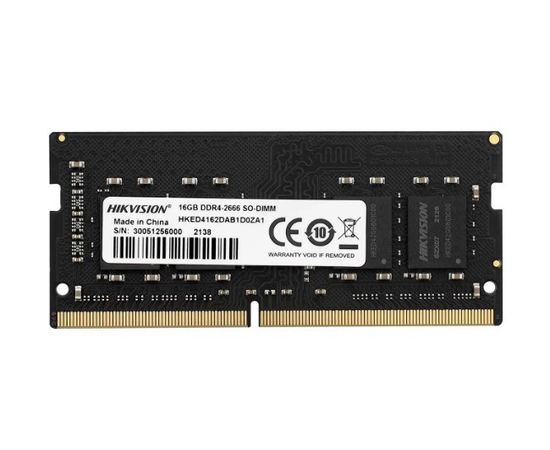 Оперативная память для ноутбука 16Gb DDR4-2666MHz (Hikvision) (HKED4162DAB1D0ZA1/16G)