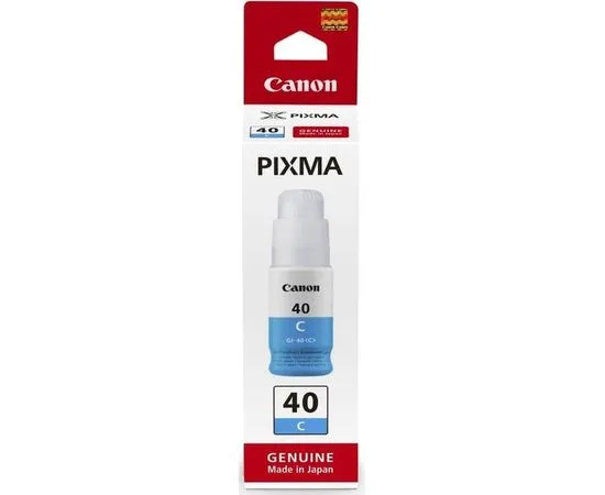 Картридж Canon GI-40 C (чернила голубые) Cyan (3400C001)