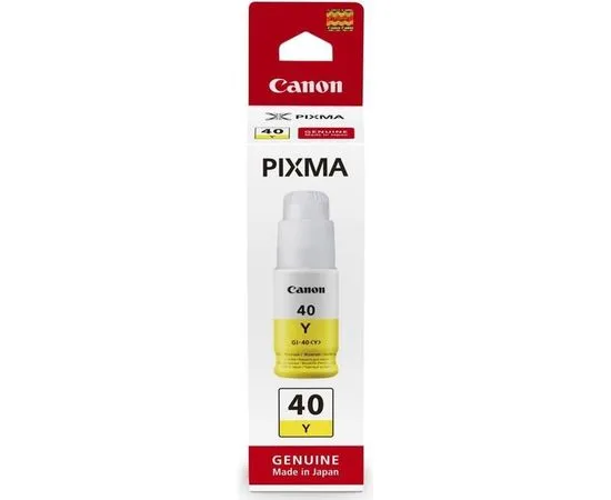 Чернила Canon GI-40 Y (желтые) Yellow (3402C001)