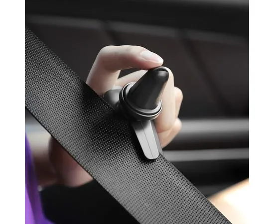 Автомобильный держатель на воздуховод HOCO CA37, магнит, белый (6957531086321), фото 4