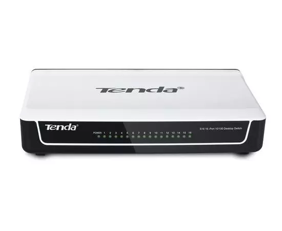 Коммутатор Tenda S16 16Port 10/100 Fast Ethernet