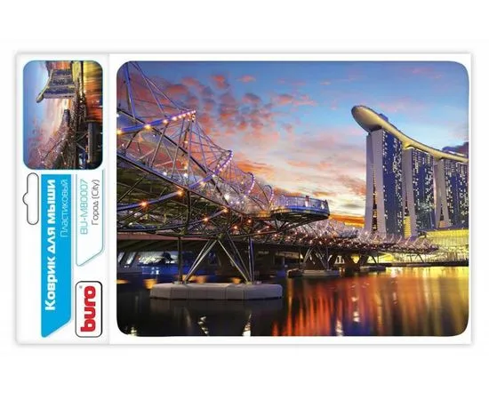 Коврик Buro BU-M80007 город