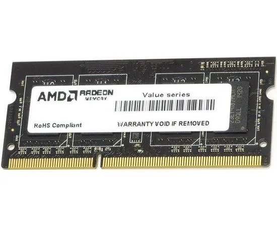 Оперативная память для ноутбука 4Gb DDR3-1333 (AMD) (R334G1339S1S-UO)