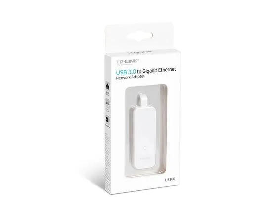 Сетевая карта (USB3.0) 10/100/1000 Mbit, TP-Link UE300, белый, фото 5