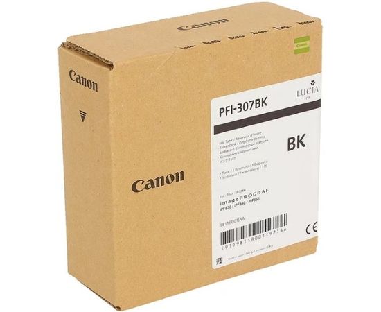 Картридж Canon PFI-307 BK (чернильный картридж черный) Black (9811B001)