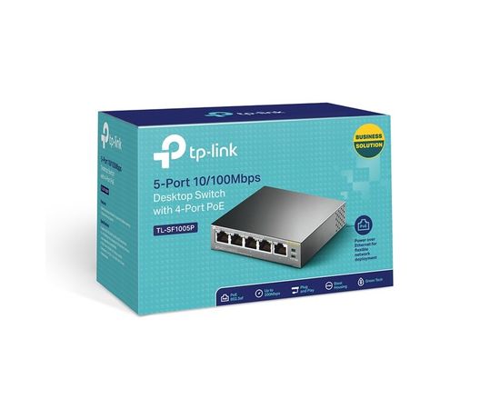 Коммутатор TP-Link TL-SF1005P, фото 5