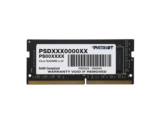 Оперативная память для ноутбука 16Gb DDR4-2666MHz (Patriot) (PSD416G26662S)