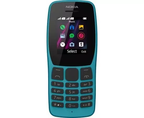 Мобильный телефон Nokia 110 DS Blue (1192) (16NKLL01A04)