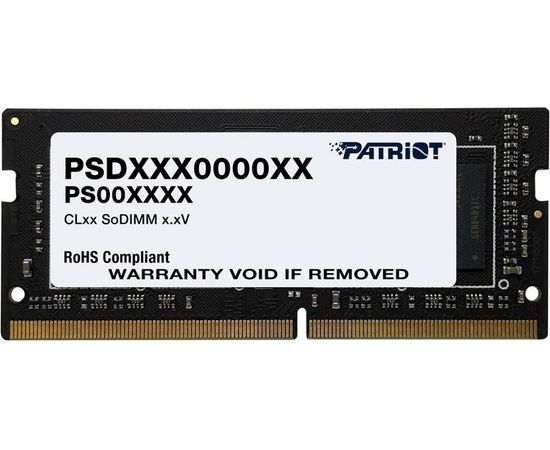 Оперативная память для ноутбука 32Gb DDR4-2666MHz (Patriot, Signature) (PSD432G26662S)