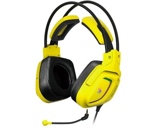 Наушники с микрофоном A4 Tech Bloody G575 PUNK, желтые