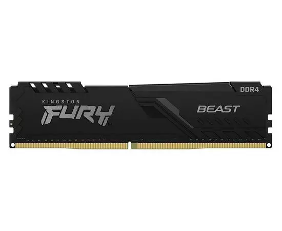 Оперативная память Kingston 16Gb DDR4-3200MHz Fury Beast Black (KF432C16BB/16)