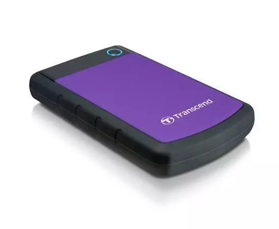 Внешний жесткий диск Transcend 2Tb USB3.0 StoreJet Black/Purple (TS2TSJ25H3P)