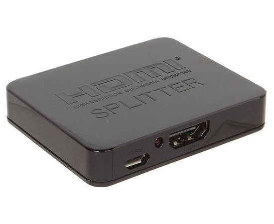 HDMI разветвитель 4K Orient HSP0102HL  (1 на 2, HDMI 1.4/3D, UHDTV 4K) (30103)