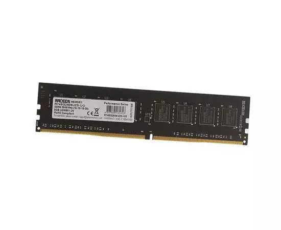 Оперативная память AMD 8Gb DDR4-2666MHz Bulk (R748G2606U2S-UO)