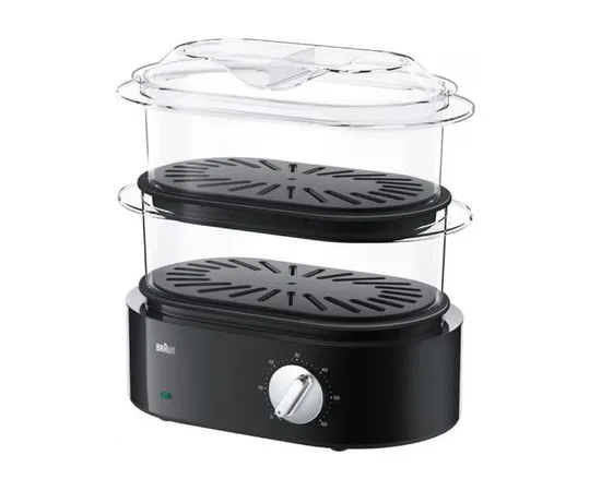 Пароварка Braun FS 5100 BK, черный (0X23611002)