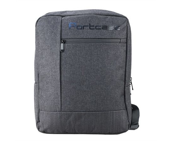 Рюкзак для ноутбука 15,6" PORTCASE KBP-132GR, серый (POR-KBP132GR/Grey)