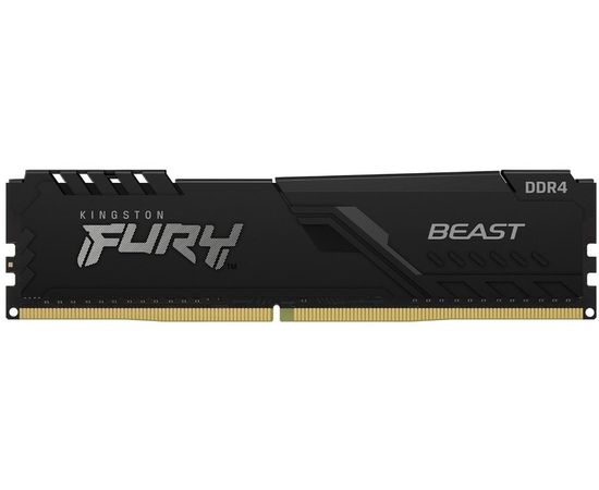 Оперативная память Kingston 16Gb DDR4-3600MHz Fury Beast Black (KF436C18BB/16)