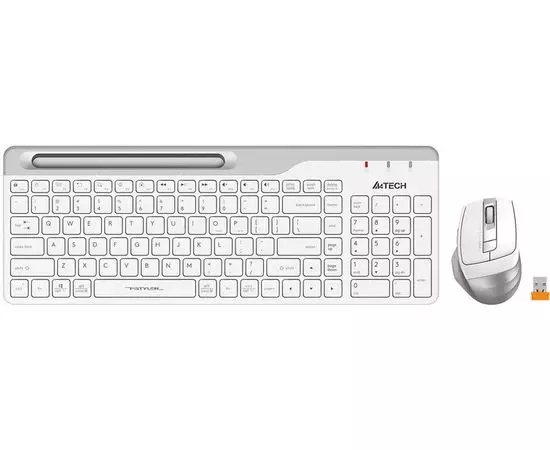 Клавиатура+мышь Key+Mouse A4 Tech Fstyler FB2535C, белый/серый (FB2535C WHITE)