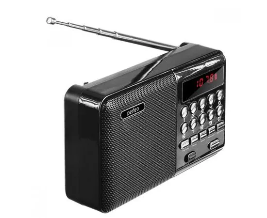 Радиоприемник Perfeo PALM FM+, черный (i90-BL), фото 2