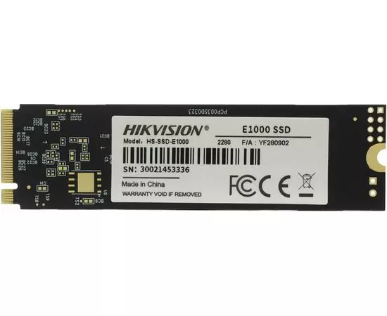 Накопитель SSD M.2 256Gb Hikvision E1000 (HS-SSD-E1000/256G)