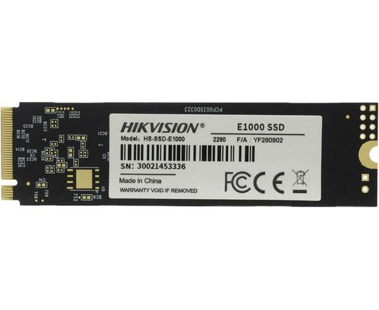 Накопитель SSD M.2 1Tb Hikvision E1000 (HS-SSD-E1000/1024G)