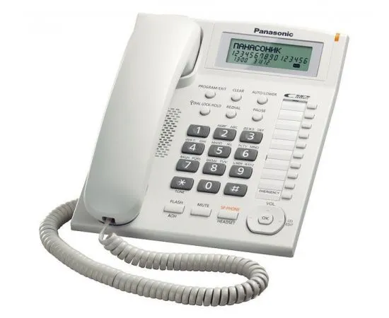 Телефон Panasonic KX-TS2388RUW White