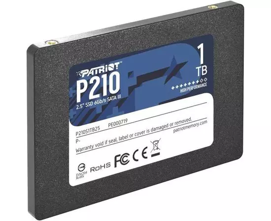 Накопитель SSD 1Tb Patriot P210 (P210S1TB25), фото 3
