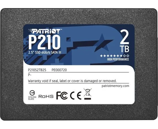 Накопитель SSD 2Tb Patriot P210 (P210S2TB25)