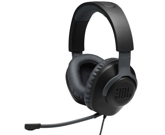 Наушники с микрофоном JBL Quantum 100 Black (JBLQUANTUM100BLK)