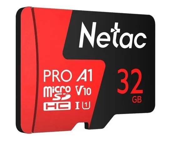 Карта памяти MicroSDHC 32Gb Class 10 UHS-I A1 без адаптера (Netac P500 Extreme Pro) (NT02P500PRO-032G-S), фото 2